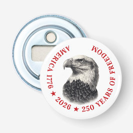 250th Anniversary USA 2026 Bald Eagle  Flasköppnare