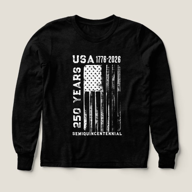 250Th Anniversary USA 4Th Of July T-Shirt (Design framsida)