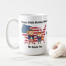 250th Birthday America Mug Kaffemugg