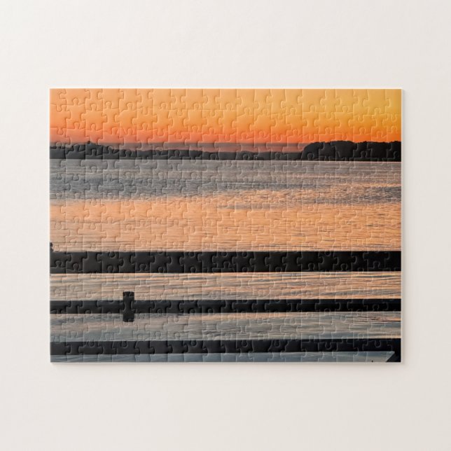 252 biet-pussel Sunset Ferry Ride Pussel (Horisontell)