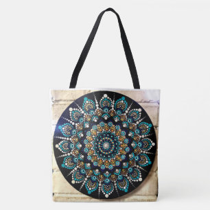 256 - Greek Eye Totebag Tygkasse