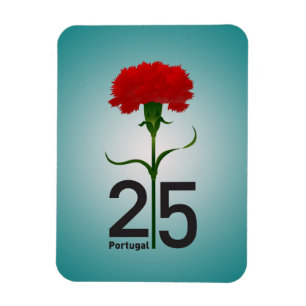 25 april, Carnation Revolution, Portugal Magnet