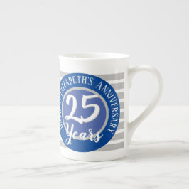 25 år minnesdag för minneshögtiden för Bone China Benporslin Mugg