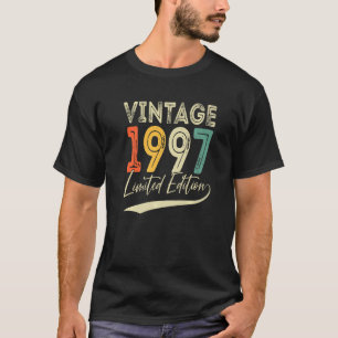 25-årig 25:e födelsedagen 1997 Vintage T Shirt
