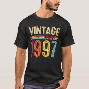 25-årig Vintagen 1997 Begränsad utgåva 25:e T Shirt
