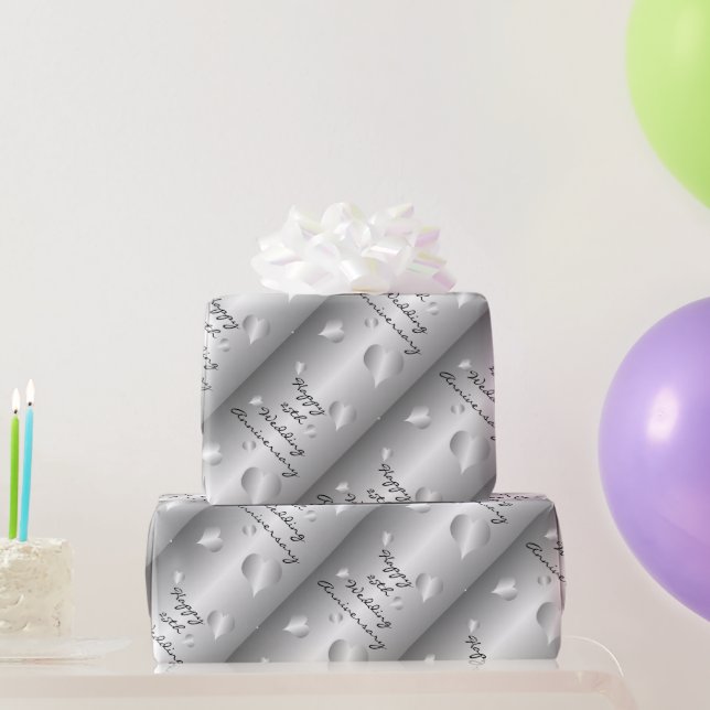 25-års bröllopsdag presentpapper (Festgåvor)