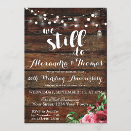 25-års bröllopsdag, Vi firar fortfarande bröllopsd Inbjudningar