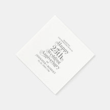 25-års bröllopsjubileum Guldtypografi
