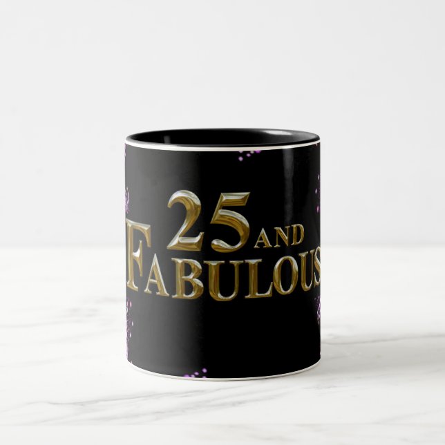 25-årsdag  Två-Tonad mugg (Center)