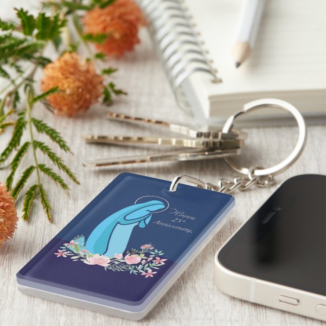 25-årsdagen för Religiösa Life Nun Rosa Flower (Högra Framsidan)