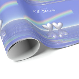 25-årsdagen för Silver Hearts Presentpapper
