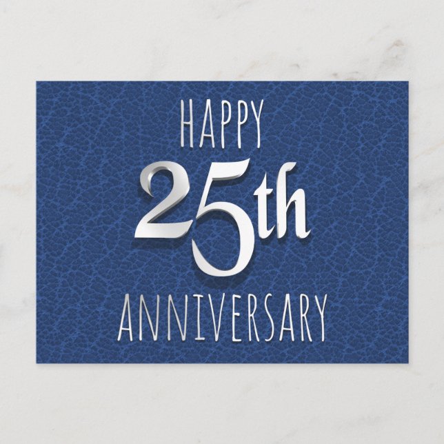 25-årsdagen helg vykort (Framsida)