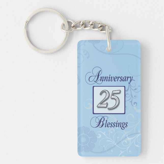 25-årsdagen i Blått och Silver (Framsidan)