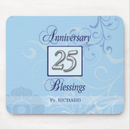 25-årsdagen i Blått och Silver Musmatta