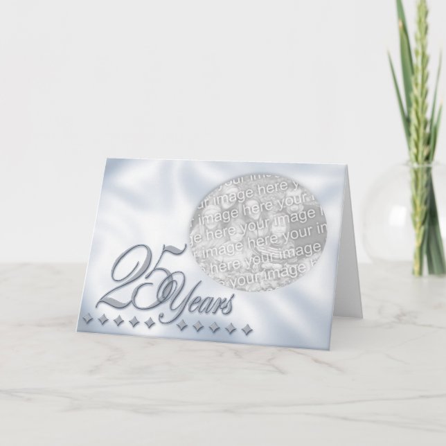 25-årsdagen kort (Framsida)