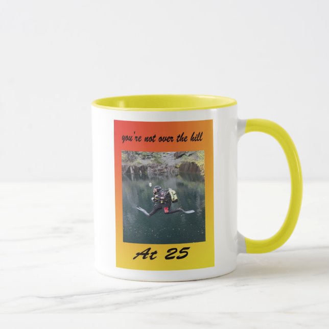 25-årsdagen mugg (Höger)