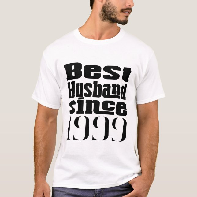 25-årsjubiléet för Make. 25 år Bröllop T Shirt (Framsida)