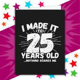 25-årsjubileum, 25-årsjubileum kort
