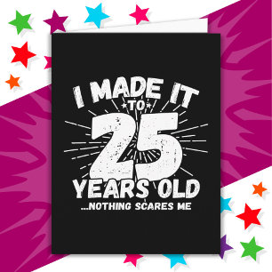 25-årsjubileum, 25-årsjubileum kort