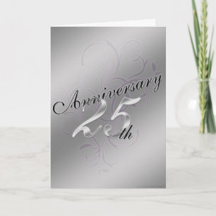 25-årsjubileum (årskort) kort
