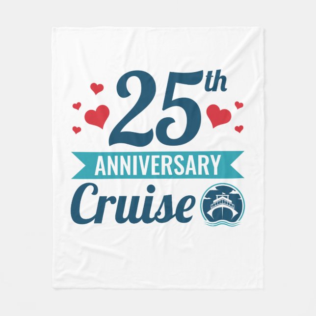 25-årsjubileum Cruise Fleecefilt (Framsidan)