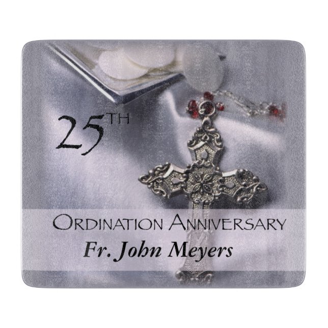25-årsjubileum för prästvigning Korsvärd (Framsidan)