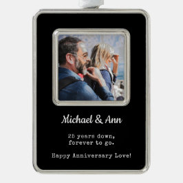 25-årsjubileum - foto Keepie | Helgdag par Julgransprydnad