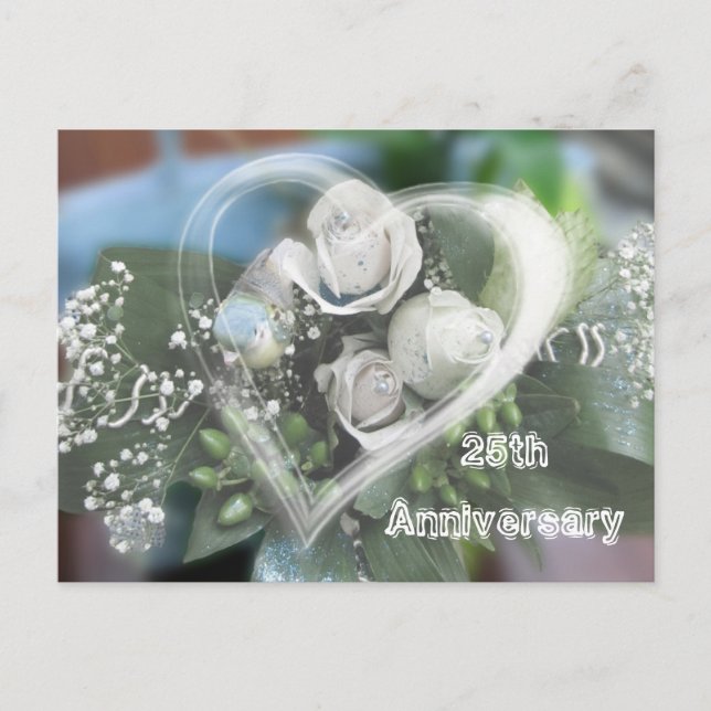 25-årsjubileum Inbjudningskort (Framsida)