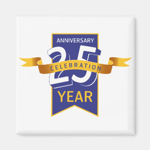 25-årsjubileum magnet