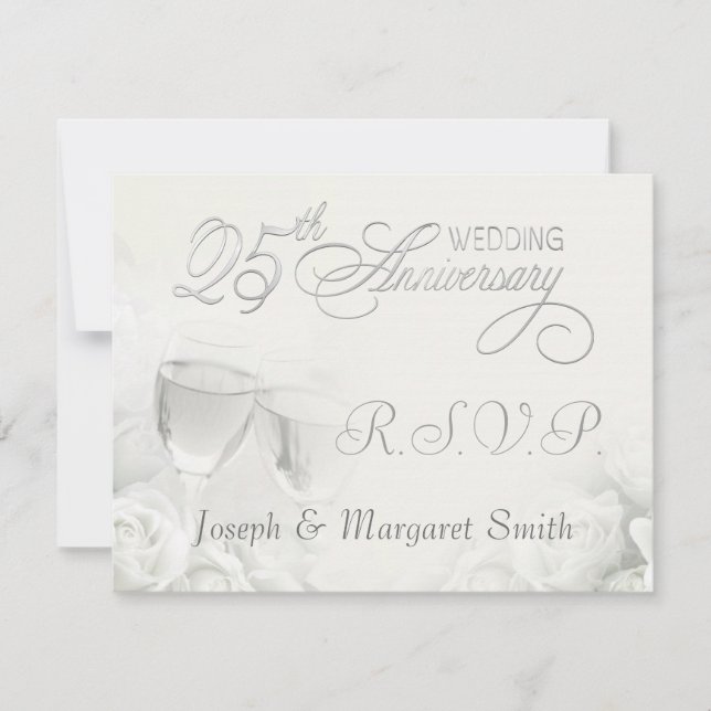 25-årsjubileum Party - OSA Reply Cards (Framsida)