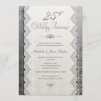 25-årsjubileum Silver Inbjudan