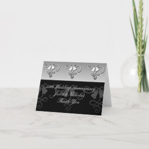 25-årsjubileum Silver och Svart Kort