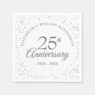 25-årsjubileum Silver Stardust Pappersservett