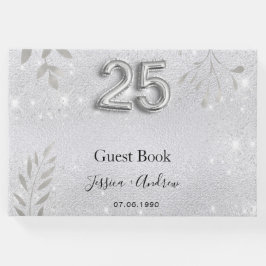 25-årsjubileum silverbladgästbok gästböcker