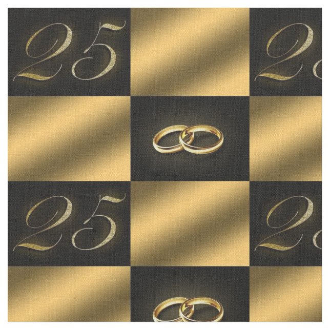 25-årsjubileum! tyg (Närbild)