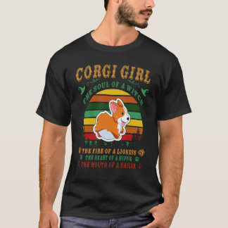 25 Corgi Själens Häxa Corgi T Shirt