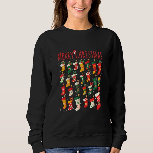 25 dagar av julurtagning Lagringssladd T Shirt (Framsida)