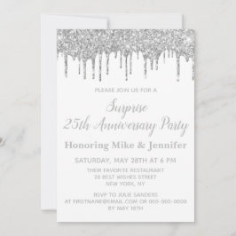 25:e årsdagen för överraskningen Vita och Silver i Inbjudningar