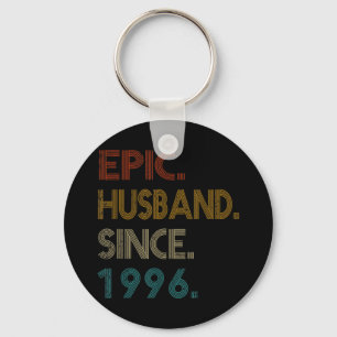 25:e Bröllop-årsdagen Gift Him Epic Make Nyckelring