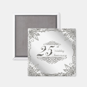 25:e Bröllop-årsdagen Magnet