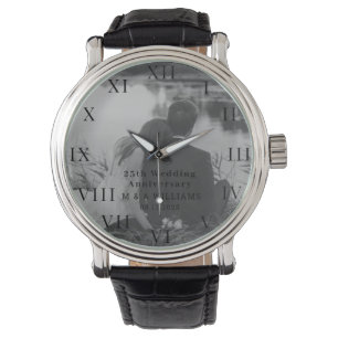 25:e Bröllop-årsdagen Modern foto 50 Armbandsur