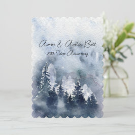 25:e Bröllop-årsdagen: Tunga skogar och berg