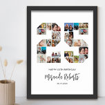 25:e födelsedag nummer 25 Anpassningsbars fotokoll Poster<br><div class="desc">Fira 25-årsdagen med den här personligen poster 25 fotosamlingar. Anpassadets gåva är också perfekt för bröllop-årsdagen. Det är ett underbart sätt att visning värdefulla minnen från ditt bröllop och gifta liv. Poster innehåller en samling foton som fångar in dessa speciella ögonblick och kan anpassas med namn, födelsedatum eller årsdatum. Det...</div>