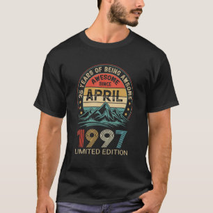 25:e födelsedagen 25 år gammal Fantastisk sedan ap T Shirt