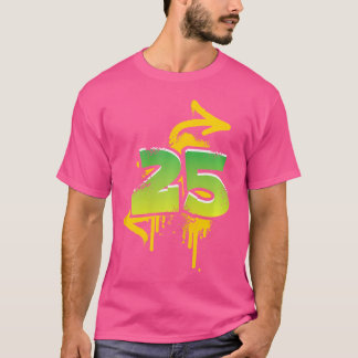 25:e födelsedagen Nuvarande Manar Kvinnor i Coola T Shirt