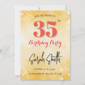 25:e födelsedagsinbjudan inbjudningar