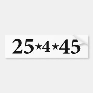 25:e grundlagszusatsen bildekal