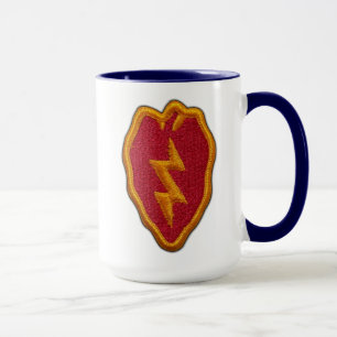 25:e Inf Div Infantry Division veterans-veterinäre Mugg
