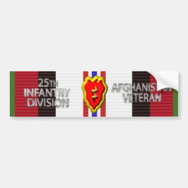 25:e infanteridivisionen Afghanistan Veteran Bildekal