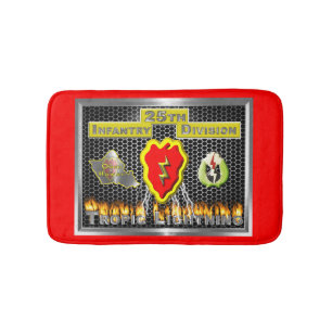 25:e infanteridivisionen badrumsmatta